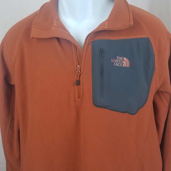 Mens North Face Fleece Pullover Size L - Picture 2 of 6